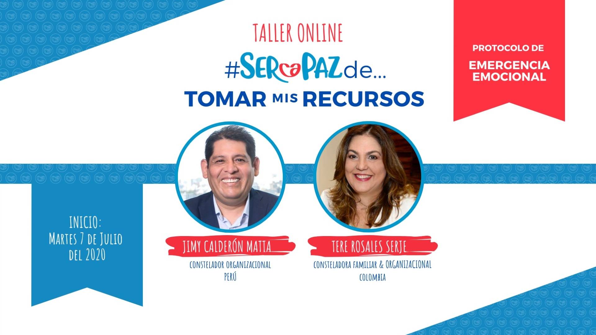 #SERCAPAZDE... TOMAR MIS RECURSOS. PROTOCOLO DE EMERGENCIA EMOCIONAL.
